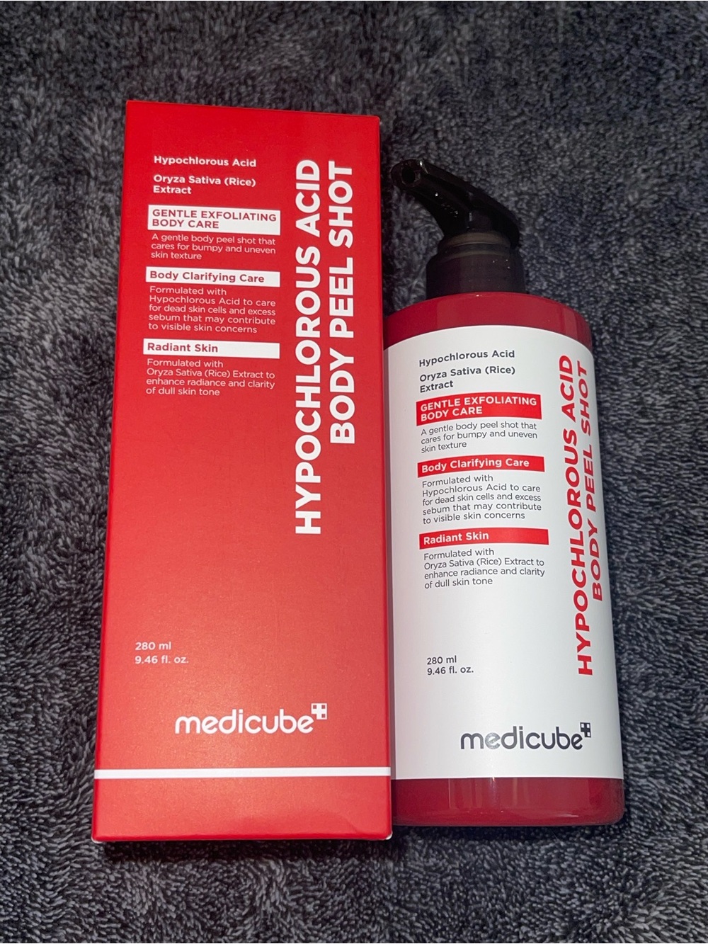 Medicube Hypochlorous Acid Body Peel Shot 280ml